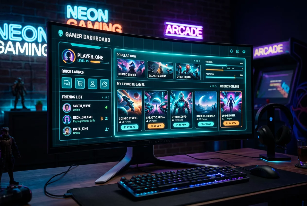 Explorando la colección de juegos